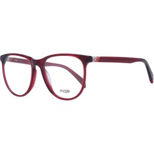 Maje - Ronde Optische Monturen - Rood - Acetaat - Voor Vrouwen