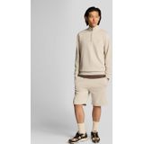 Lyle & Scott Superfine Katoenen Sweat Shorts - Zand