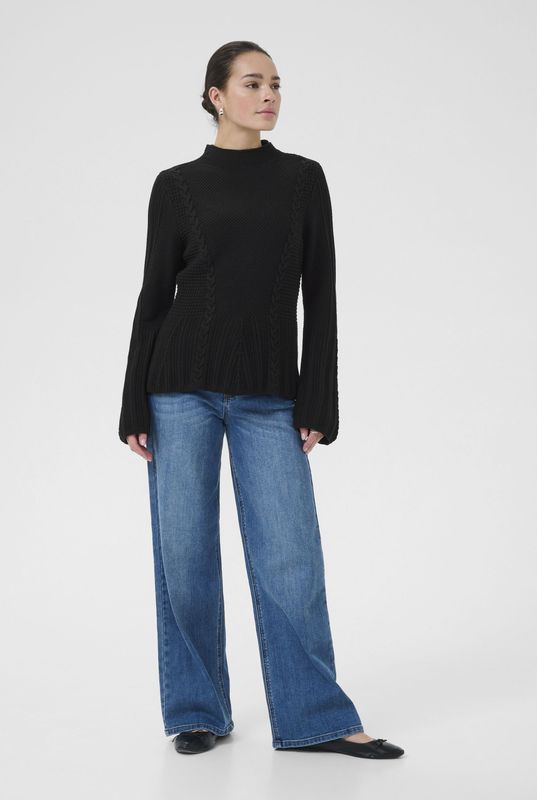 Pullover - KAdolria - Zwart - Dames