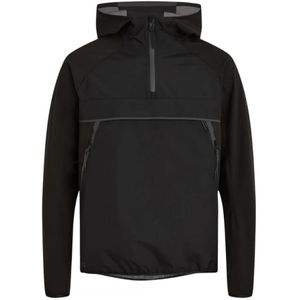 Belstaff Airside Half-Zip Pullover Black Jacket