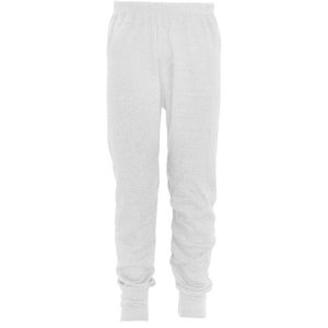 FLOSO Unisex Kinder Thermisch Ondergoed Lange Onderbroeken/Pantalons (Wit)