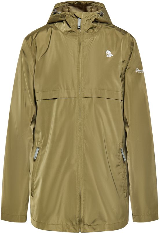 Schmuddelwedda - Functionele Jas - Olijfgroen - Regenjas