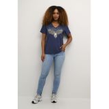 T-shirt Relaxed fit Dress Blues blue