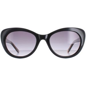 Karen Millen KM5024 001 zwart en schildpad grijs gradiënt zonnebril | Sunglasses
