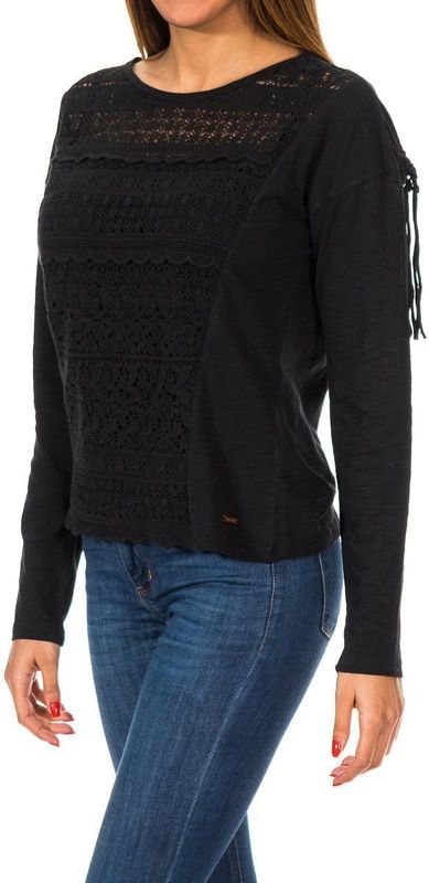 Damestrui - Zwart - G60002ON Colorado Fringe Lace Tee