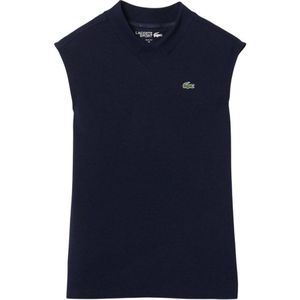 Lacoste Dames Organic Cotton Golf Polo Shirt (Marineblauw)