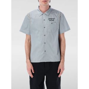 Korte Mouwen Overhemd Met Knopen En Zijpaneel Detail