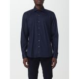 Fay - Klassiek Navy - Herenoverhemd - Blauw - Katoen