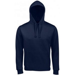 SOLS Unisex Volwassenen Spencer Hooded Sweatshirt (Franse Marine) - Maat XL