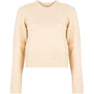 Pepe Jeans - Truien - Beige - Ronde-hals Knitwear - Dames