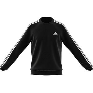 Adidas Sport M 3S Fl Swt Zwart Sweatshirt - Maat S