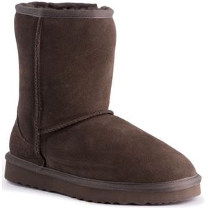 Aus Wooli ""Cronulla"" AustraliÃ« Mid Calf Sheepskin Boot, Chocolade