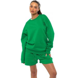 Enzo Dames Oversized Sweatshirt - Groen - Maat S