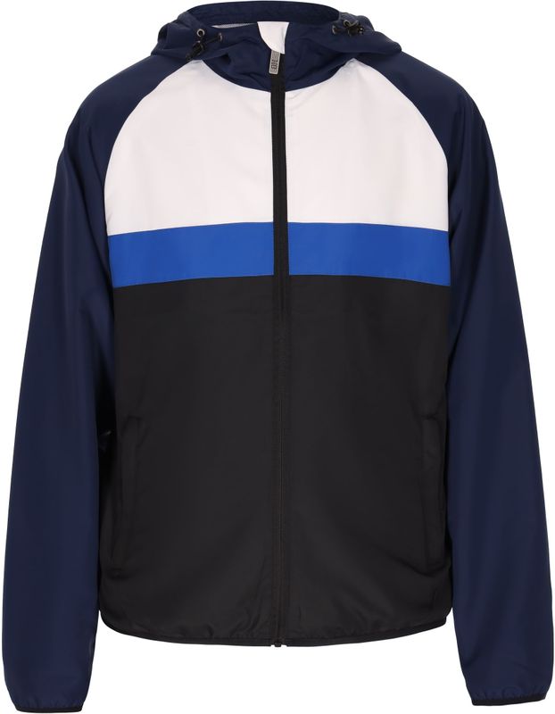 Mo - Anorak - Marine Colorblock - Heren - Lichtgewicht