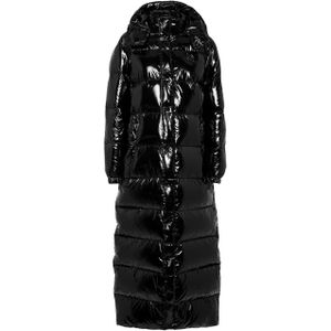 Philipp Plein - Nylon Superlong Donsjas - Zwart - Dames