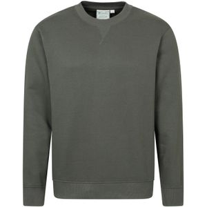 Mountain Warehouse Heren Hemsby Sweatshirt (Khaki Groen)