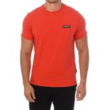 Napapijri - T-shirt - Rood - Korte Mouwen - Ronde Hals