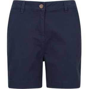 Mountain Warehouse Dames/Dames Bay Chino Organic Shorts (Marine)