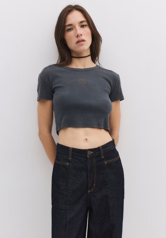 No Matter What Shirt  brons / antraciet