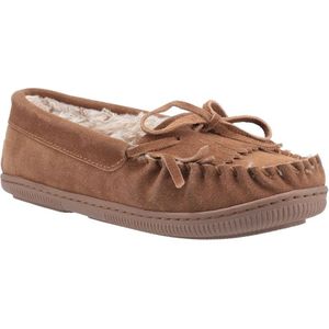 Hush Puppies Dames/dames Addy Slipper, Slip-on Leer (Tan) - Maat 36