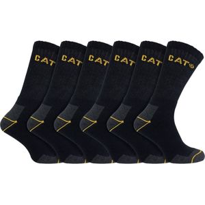 6-Pack Unisex Zware Werk Sokken voor Stalen Neus Bottinen