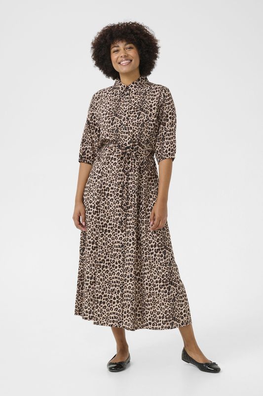 Jurk Feminine Animal Neutral animal