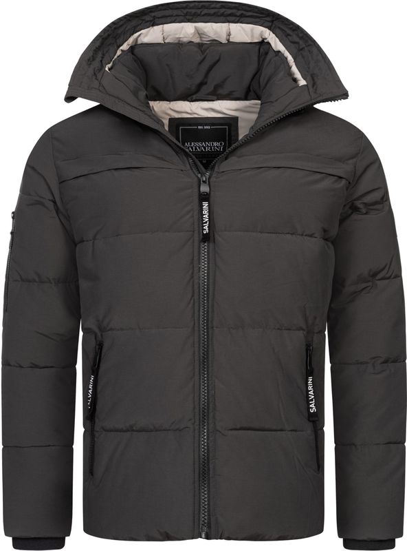 Alessandro Salvarini - AS-334 - Gewatteerde Winterjas - Gevoerde Capuchon