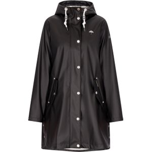Schmuddelwedda - Mackintosh - Regenjas - Zwart - A-lijnsilhouet - Waterdicht
