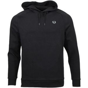 Fred Perry Zwarte Ripstop Tricot Hoodie