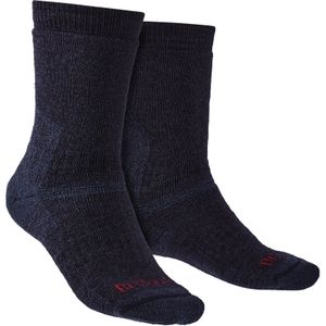 Bridgedale - Heren Outdoor Merino Wol Kniesokken - Marineblauw
