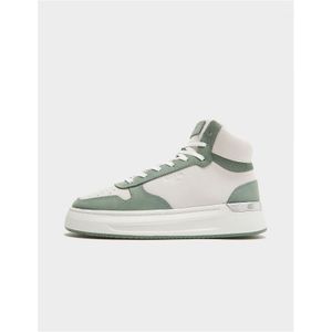 Dames Mallet Hoxton Mid-Top Trainers in Groen