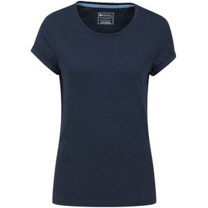 Mountain Warehouse Dames/Dames Bude Relaxed Fit T-Shirt (Marine) - Maat 46