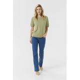 Pullover Straight fit green