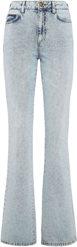 Jeans Flare Fit Skull