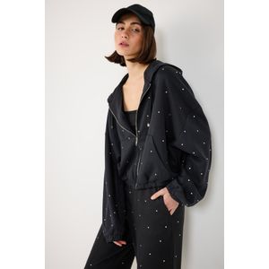 No Matter What Sweatshirt  zwart / zilver