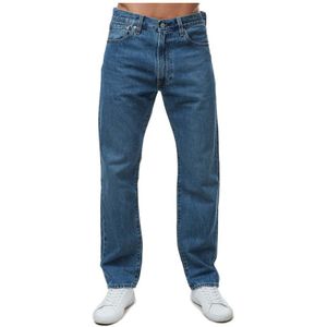 Heren Levis 551 Authentic Straight Fit Jeans in blauw