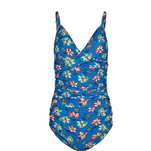 Weird Fish Dames/Dames Penelope ééndelig badpak (Blauw)