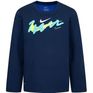 Nike Kinder/Kinder Swoosh Dri-FIT T-shirt (Marine)