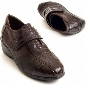 Montevita Wedge Shoe Velconfore In Brown