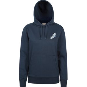 Mountain Warehouse Dames/Vrouwen Drijvende Veer Hoodie (Marineblauw)