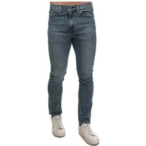 Heren Levis 510 Super Worn Skinny Jeans in Blauw