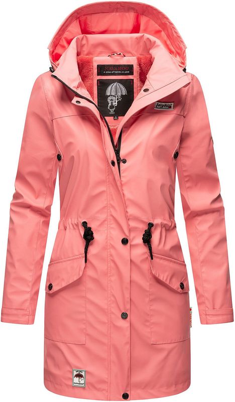 Navahoo - Deike - Dames Regenmantel - Waterafstotend - Met Afneembare Capuchon