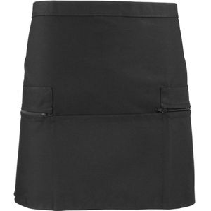 Premier Tailleschort / Werkkleding (Pakket van 2) (Zwart)