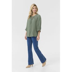 Blouse met lange mouwen Regular fit Laurel Wreath green