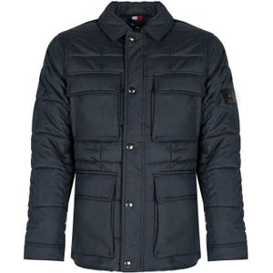 Tommy Hilfiger - Winterjas - Blauw - Heren - Leer