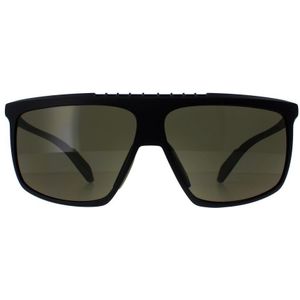 Adidas SP0032-H 02N antiek zwart kolor up groen zonnebril