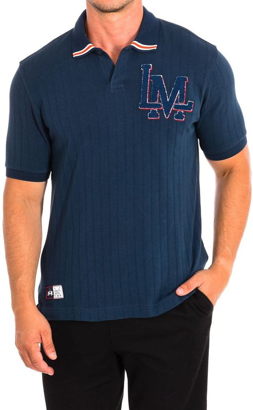 La Martina - Polo met Korte Mouwen - Blauw