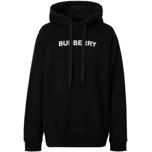 Burberry Ansdel hoodie met logoprint in zwart