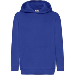 Fruit of the Loom Kinderen/Kinderen Classic Hooded Sweatshirt (Koningsblauw)