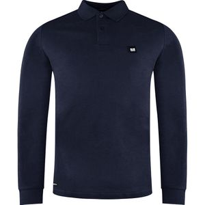 Weekend Offender - Pamplona - Poloshirt - Navy - Lange Mouw